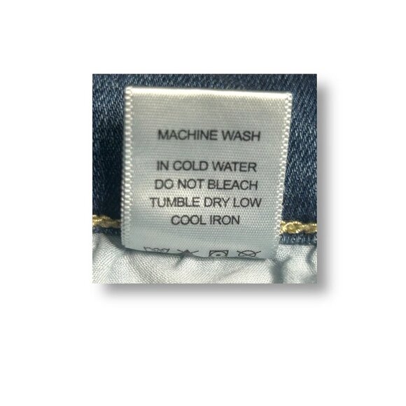 Judy Blue Women's 1XL Distressed Skinny Jeans Blue Medium Wash Stretch Denim Y2K - Picture 8 of 9